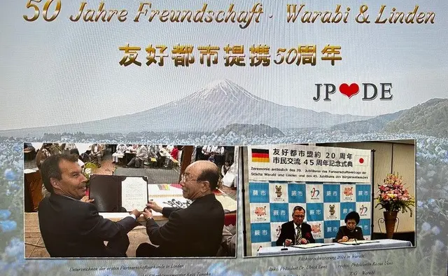 50 Jahre gelebte Freundschaft: Linden empfängt Gäste aus Warabi