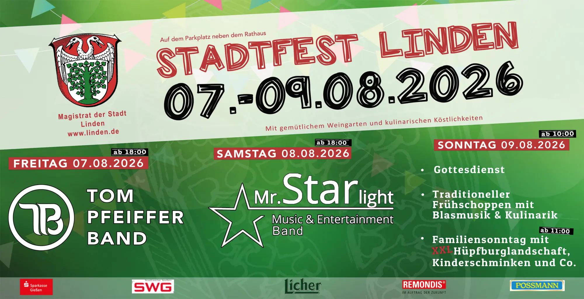 Stadtfest Linden 2026 - Gemeinsam schöne Momente erleben